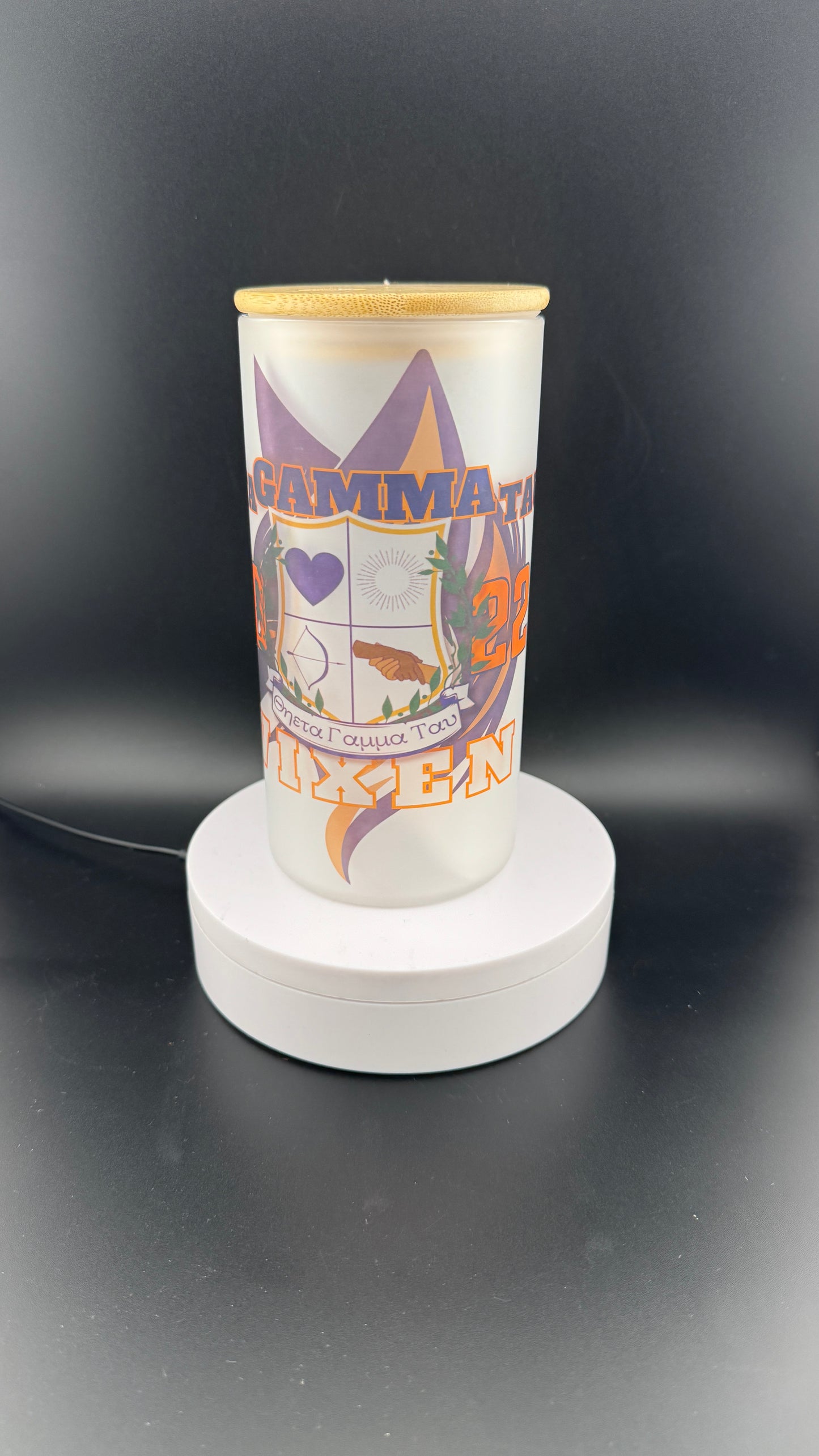 Theta Gamma Tau - Frosted Beer Mug