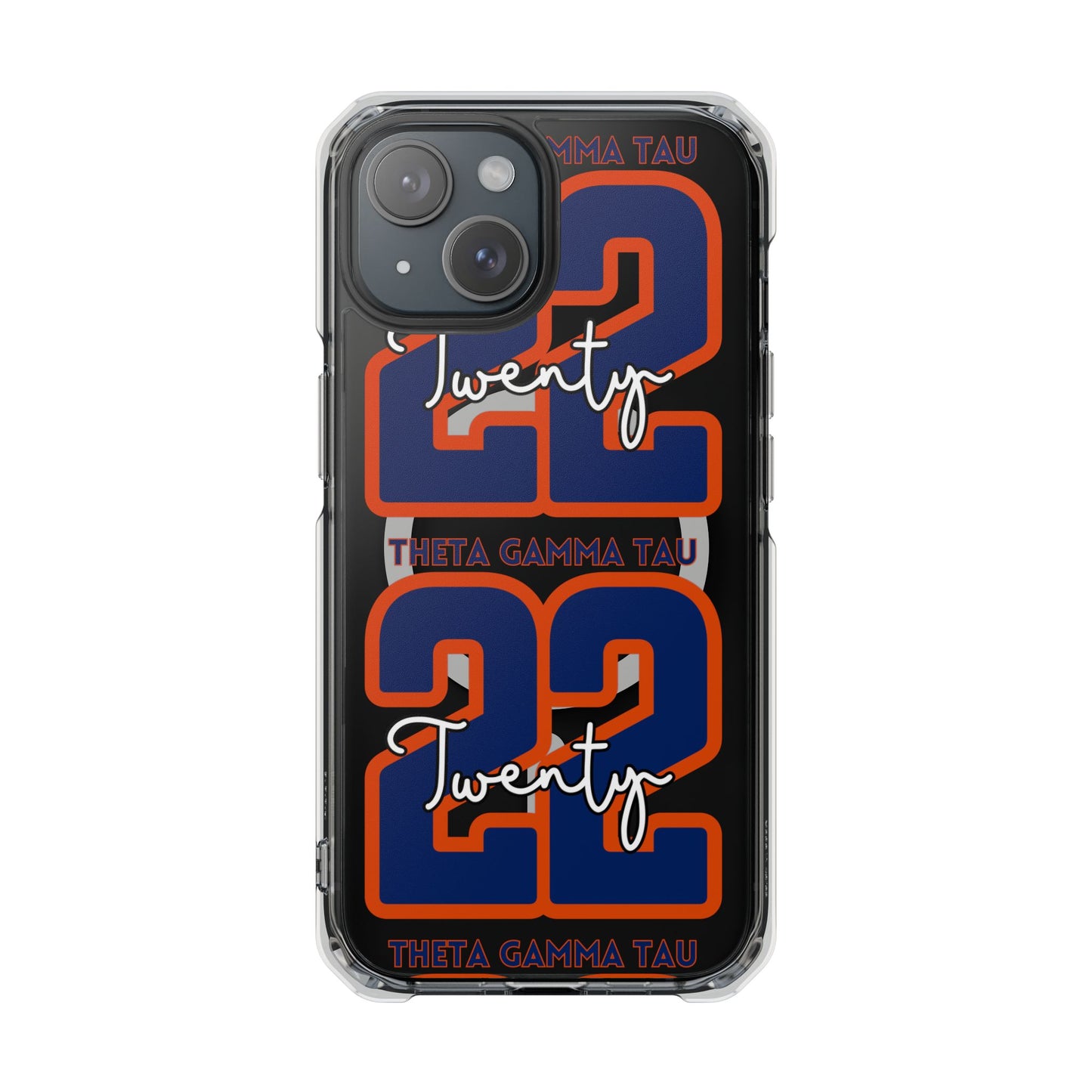 Theta Gamma Tau Twenty 22 iPhone Case