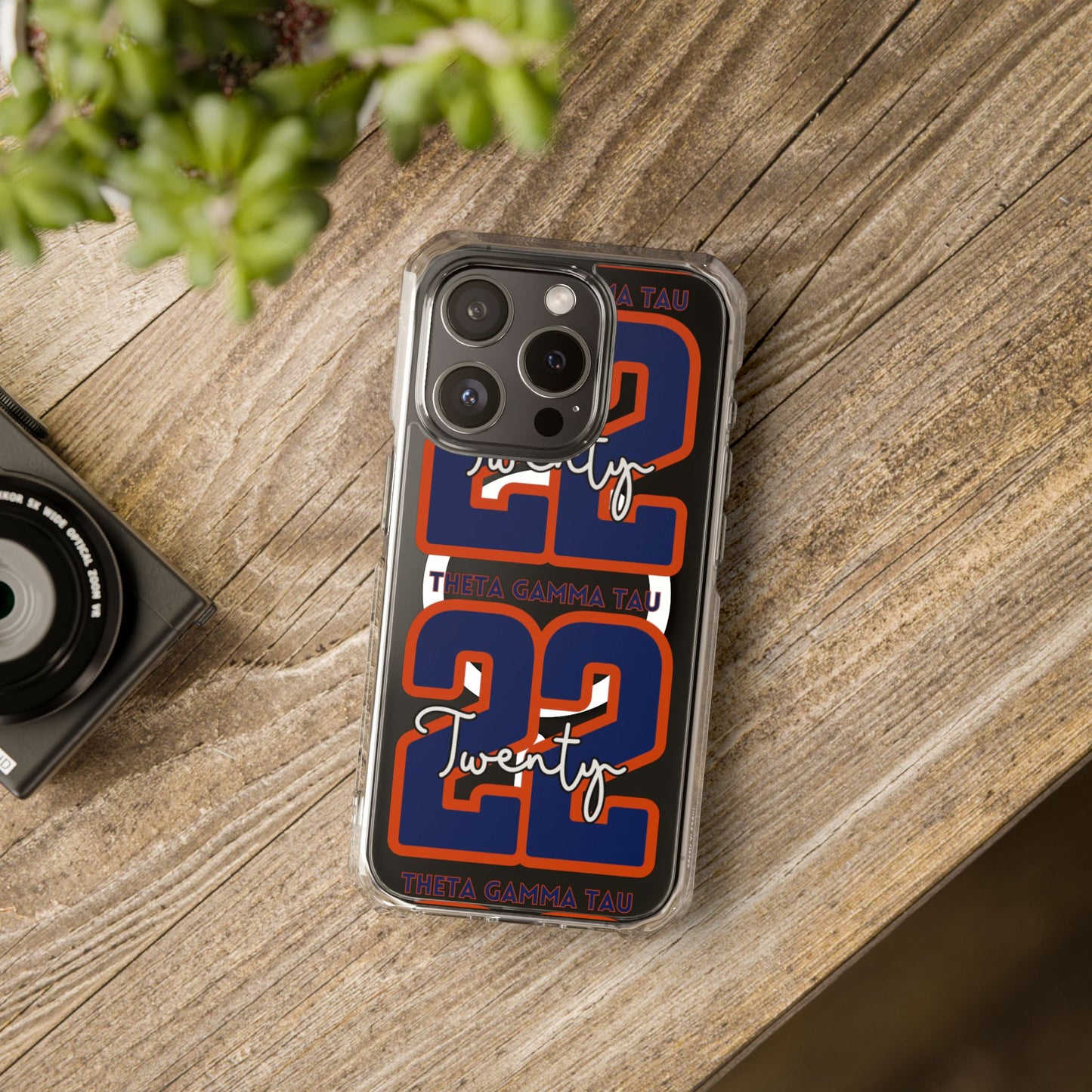 Theta Gamma Tau Twenty 22 iPhone Case