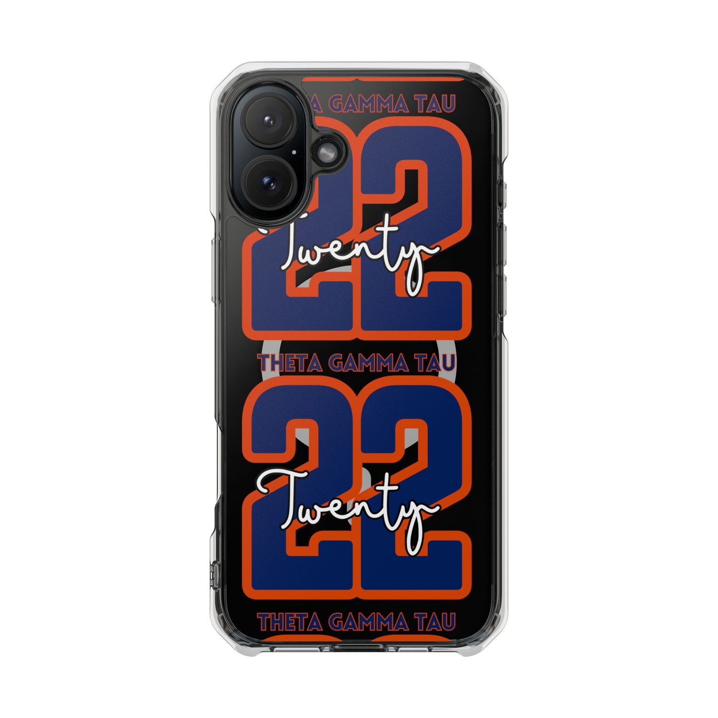 Theta Gamma Tau Twenty 22 iPhone Case