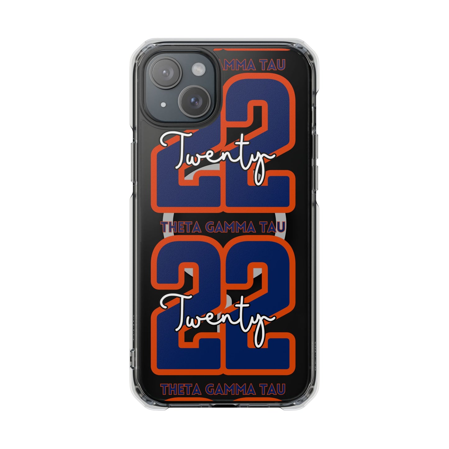 Theta Gamma Tau Twenty 22 iPhone Case