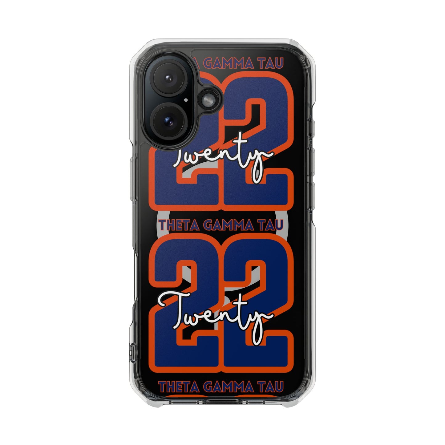 Theta Gamma Tau Twenty 22 iPhone Case