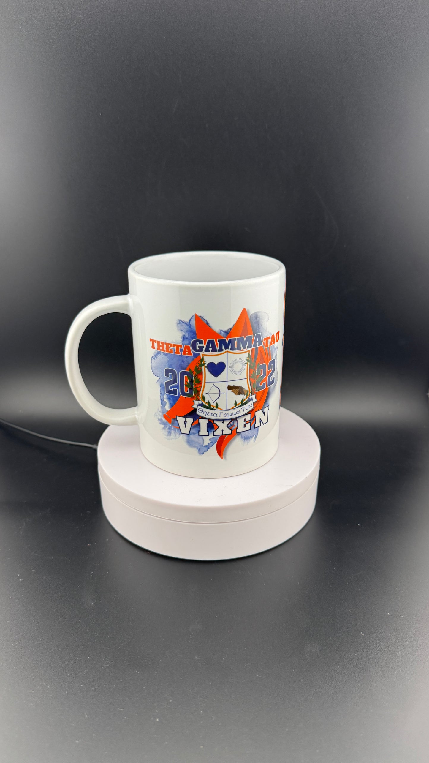 Theta Gamma Tau - Theta Crest Ceramic Mug 15oz