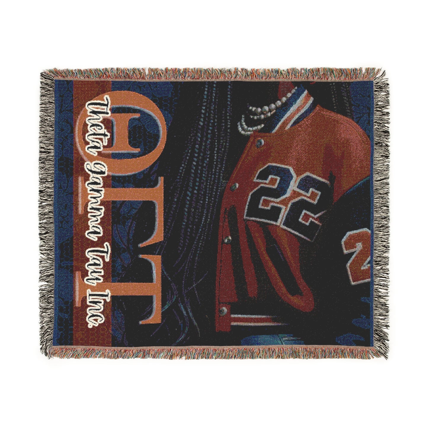 Theta Gamma Tau - Vixen Woven Blanket