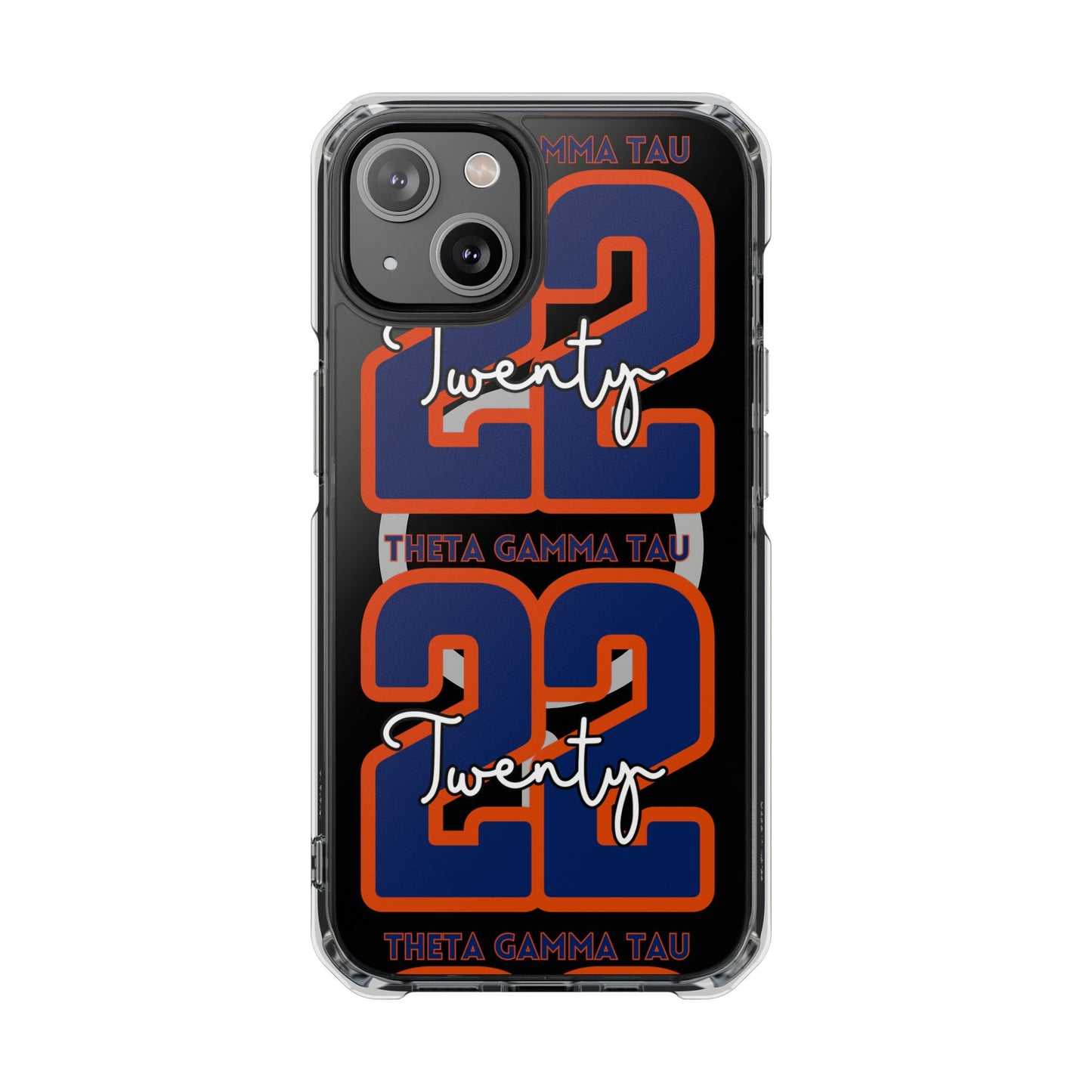 Theta Gamma Tau Twenty 22 iPhone Case