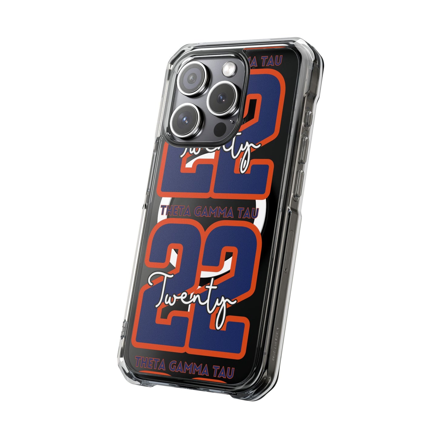 Theta Gamma Tau Twenty 22 iPhone Case