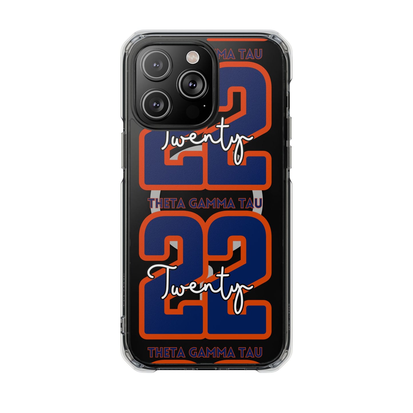 Theta Gamma Tau Twenty 22 iPhone Case