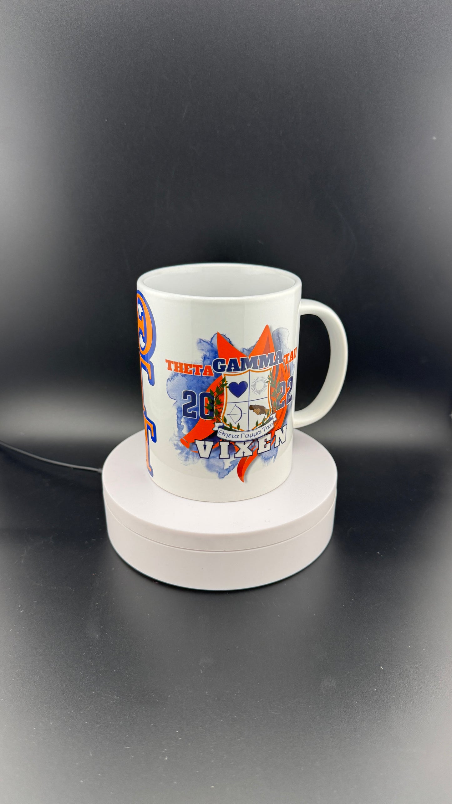 Theta Gamma Tau - Theta Crest Ceramic Mug 15oz
