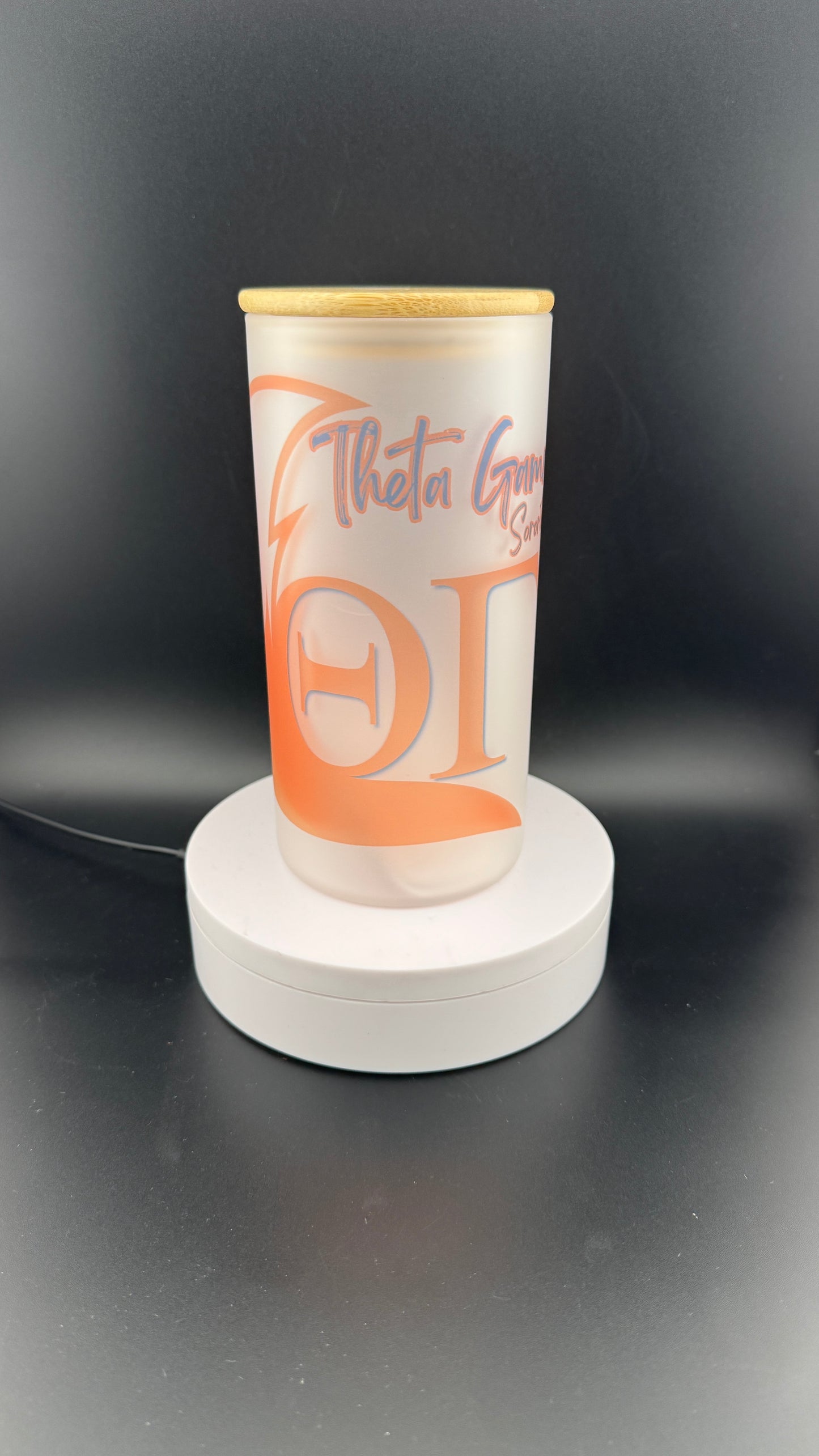 Theta Gamma Tau - Frosted Beer Mug