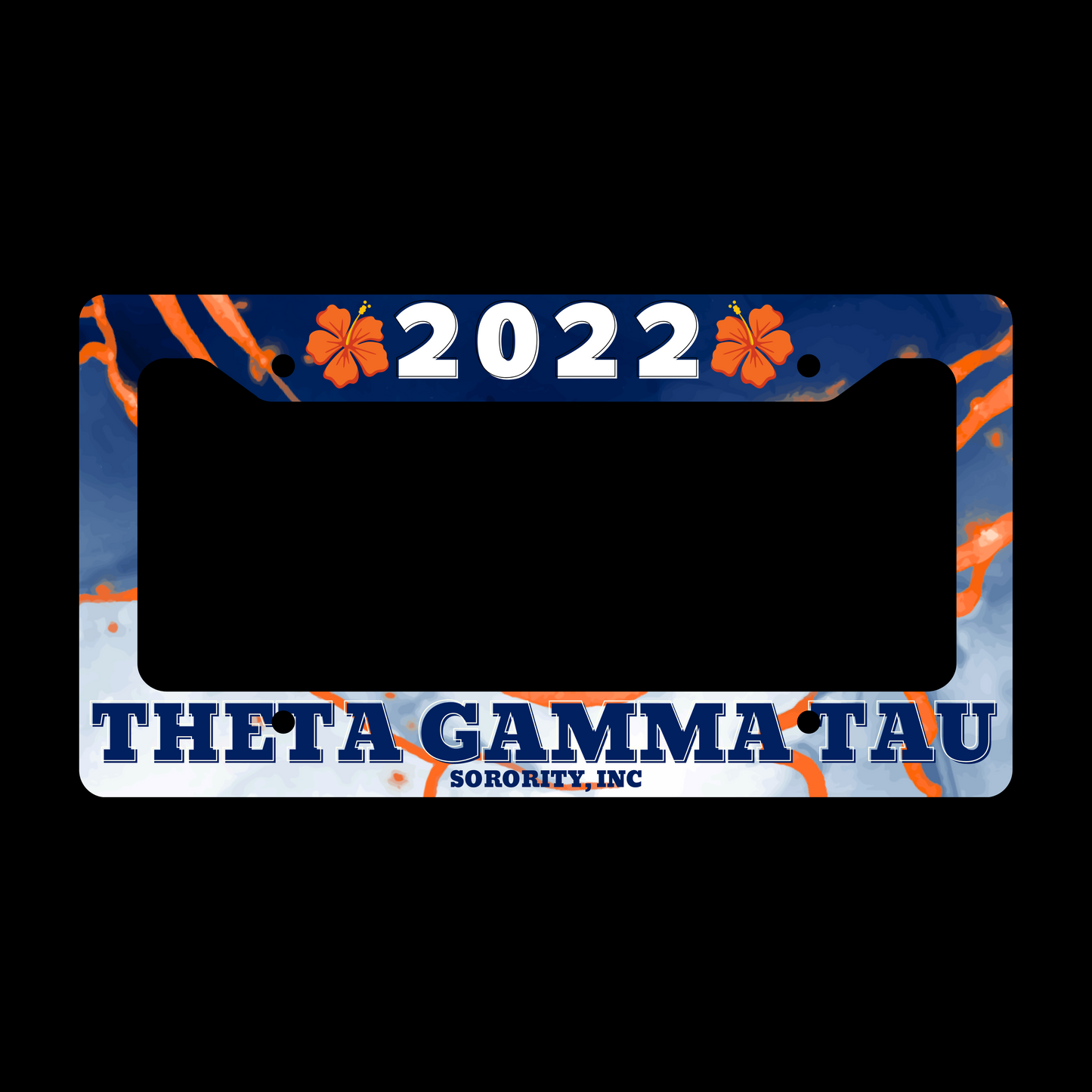 Theta Gamma Tau - License Plate Frame