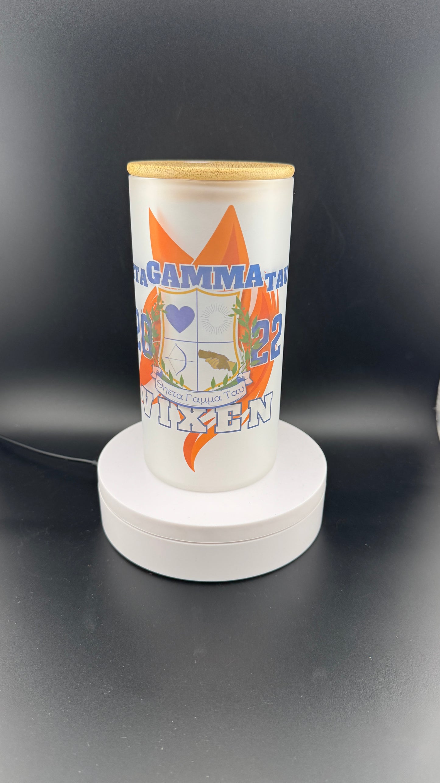 Theta Gamma Tau - Frosted Beer Mug