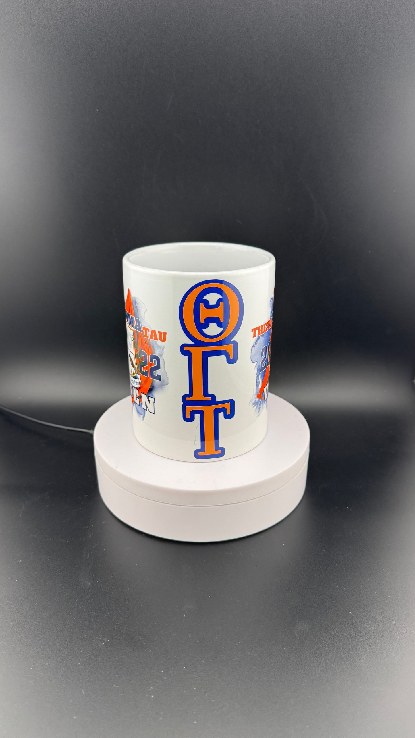 Theta Gamma Tau - Theta Crest Ceramic Mug 15oz