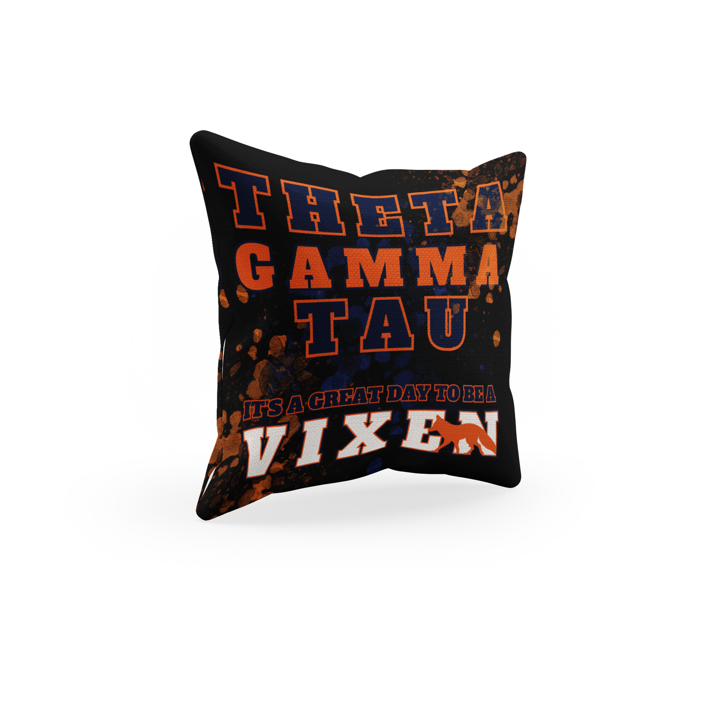 Theta Gamma Tau - Color Splash/Great Day Vixen Pillow