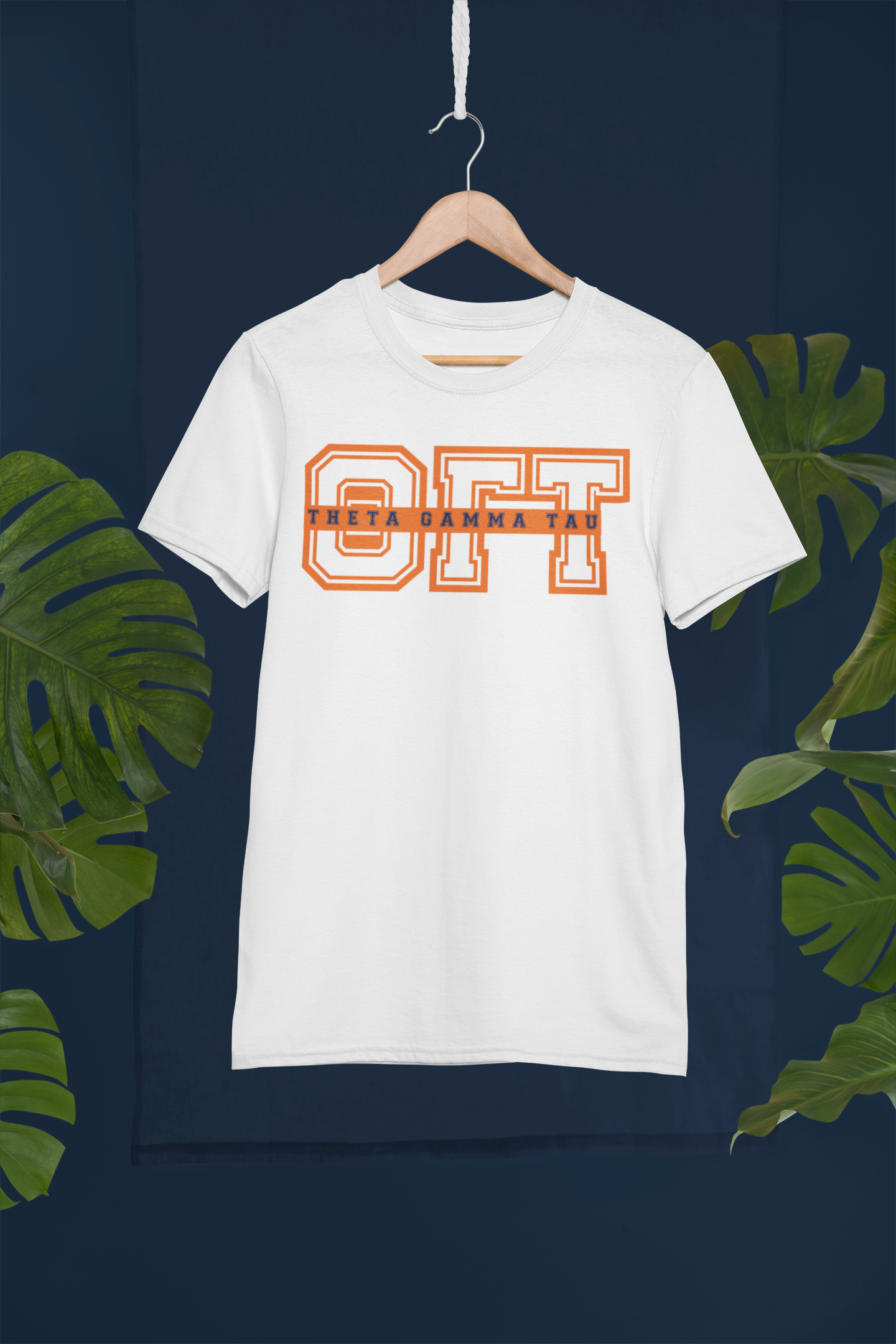 Theta Gamma Tau Sorority Inc - Greek Block letters T-shirt