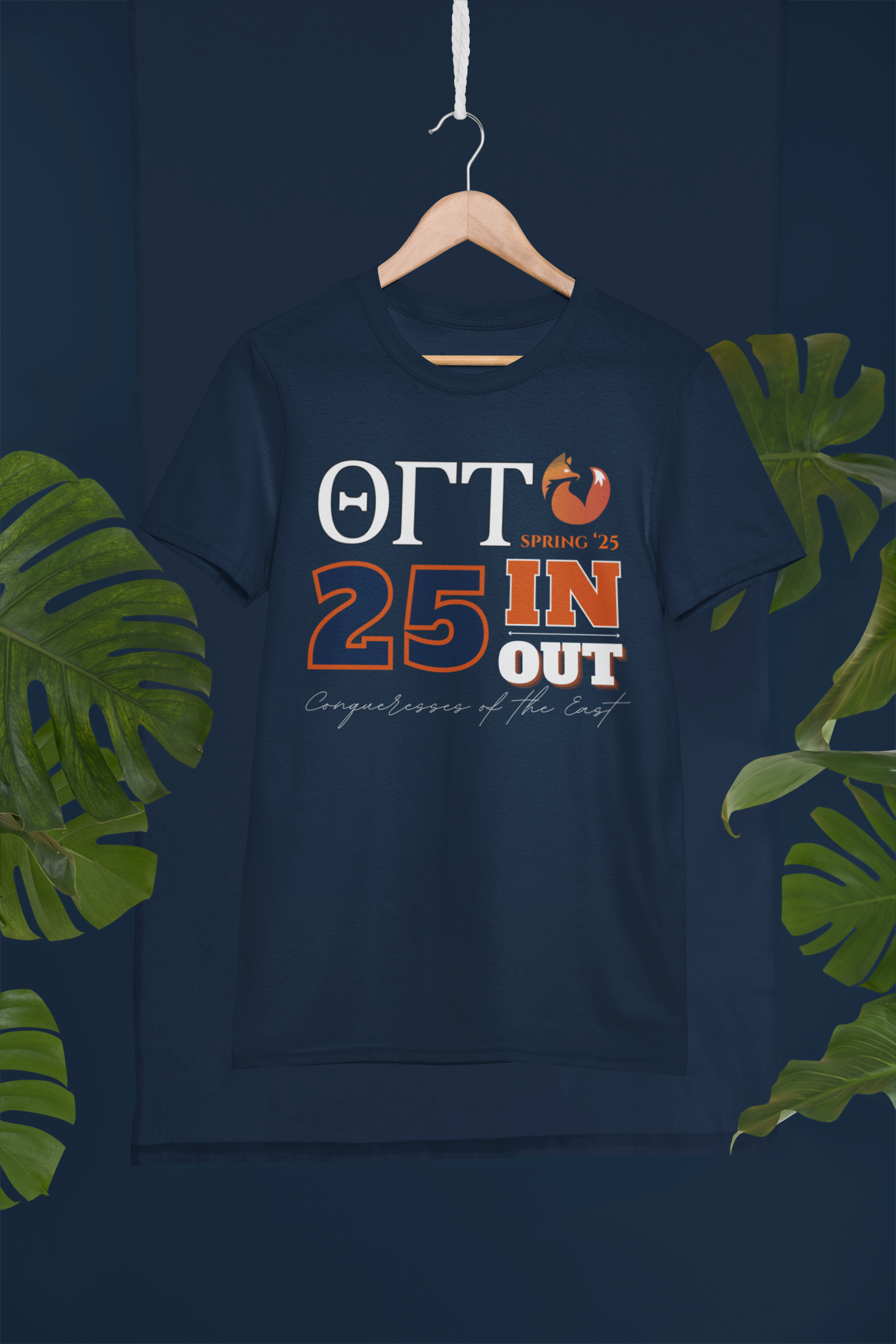Theta Gamma Tau Sorority Inc - 25 In 25 Out - C.O.T.E T-shirt