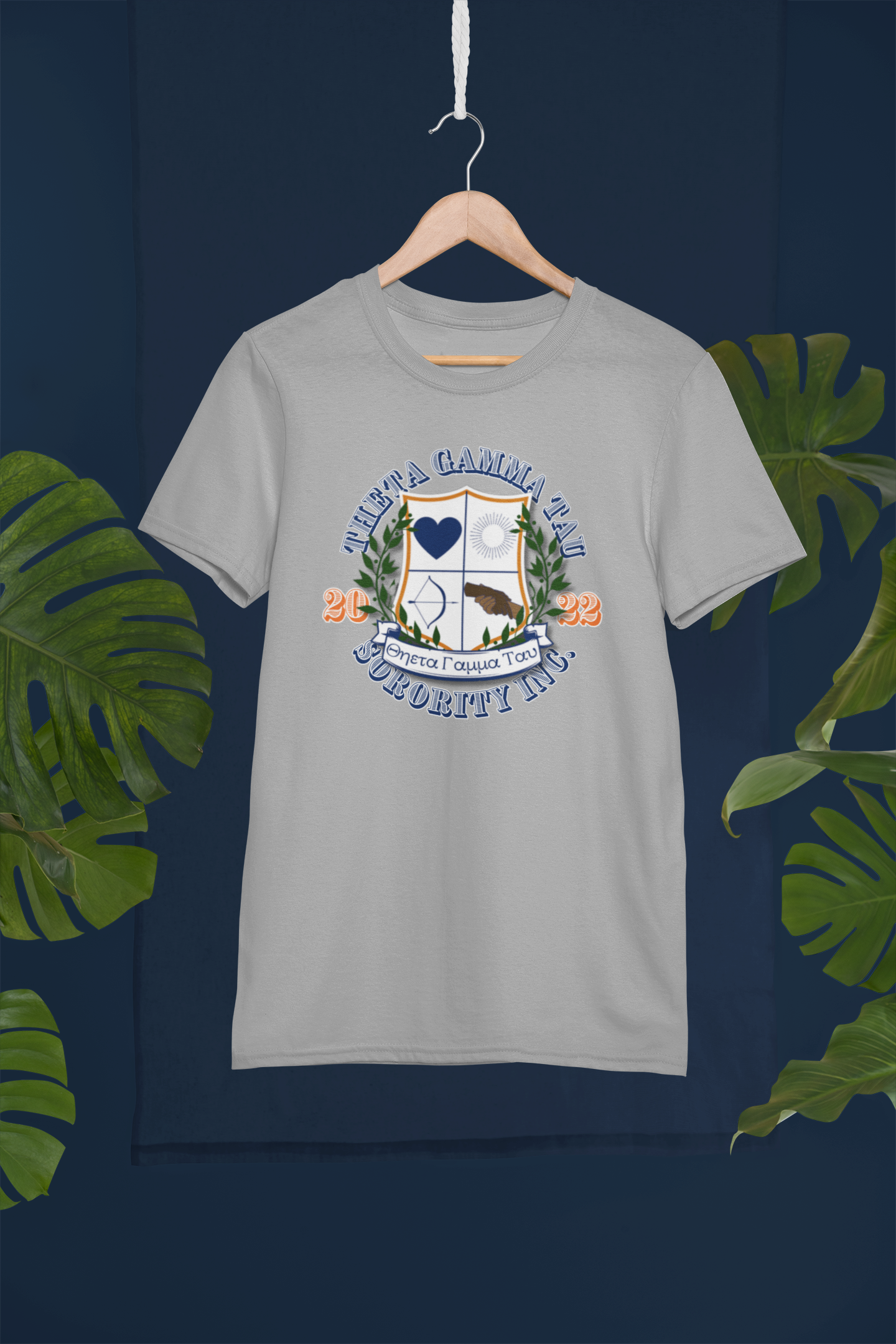 Theta Gamma Tau Sorority Inc - Theta Gamma Tau Crest T-shirt