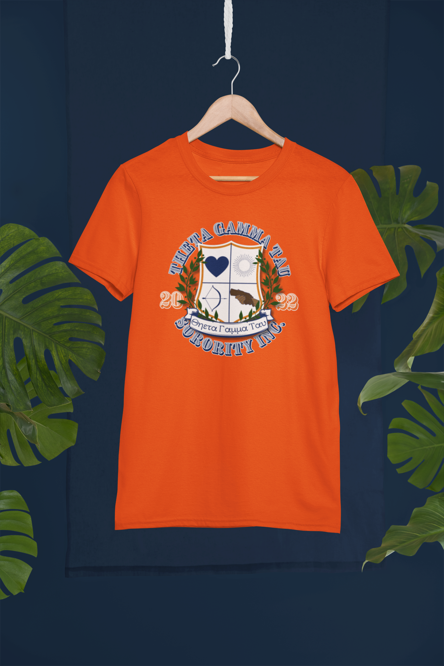 Theta Gamma Tau Sorority Inc - Theta Gamma Tau Crest T-shirt