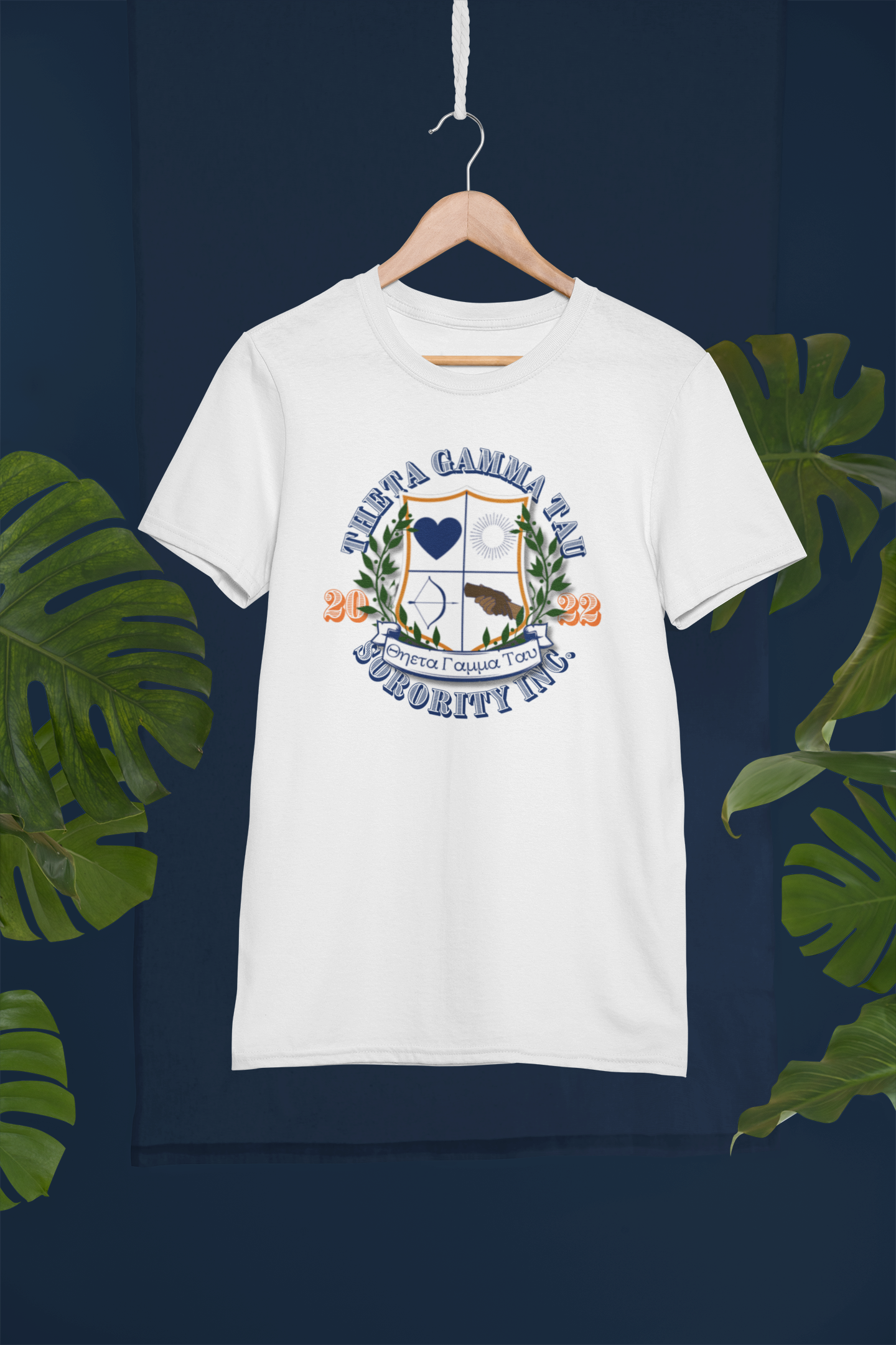 Theta Gamma Tau Sorority Inc - Theta Gamma Tau Crest T-shirt