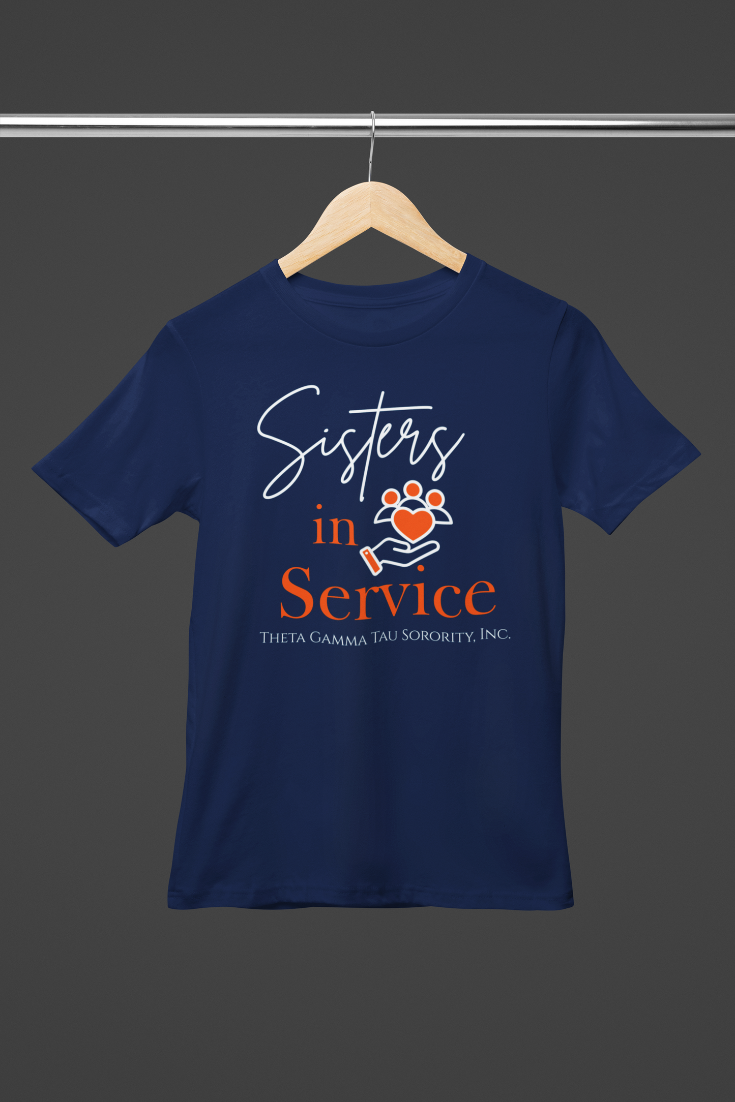 Theta Gamma Tau Sorority Inc - Community Service t-shirt