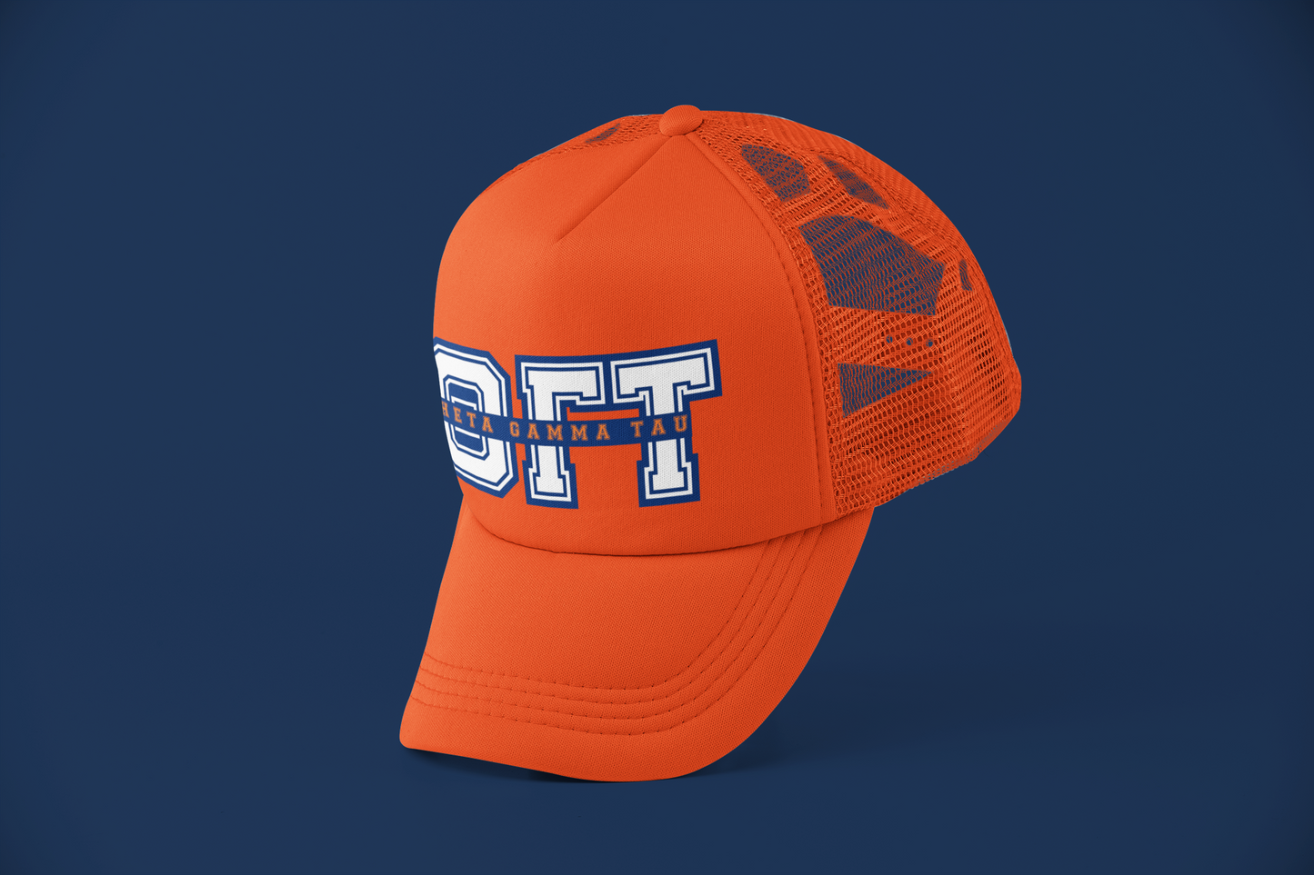 Theta Gamma Tau - Monogram Trucker Hat