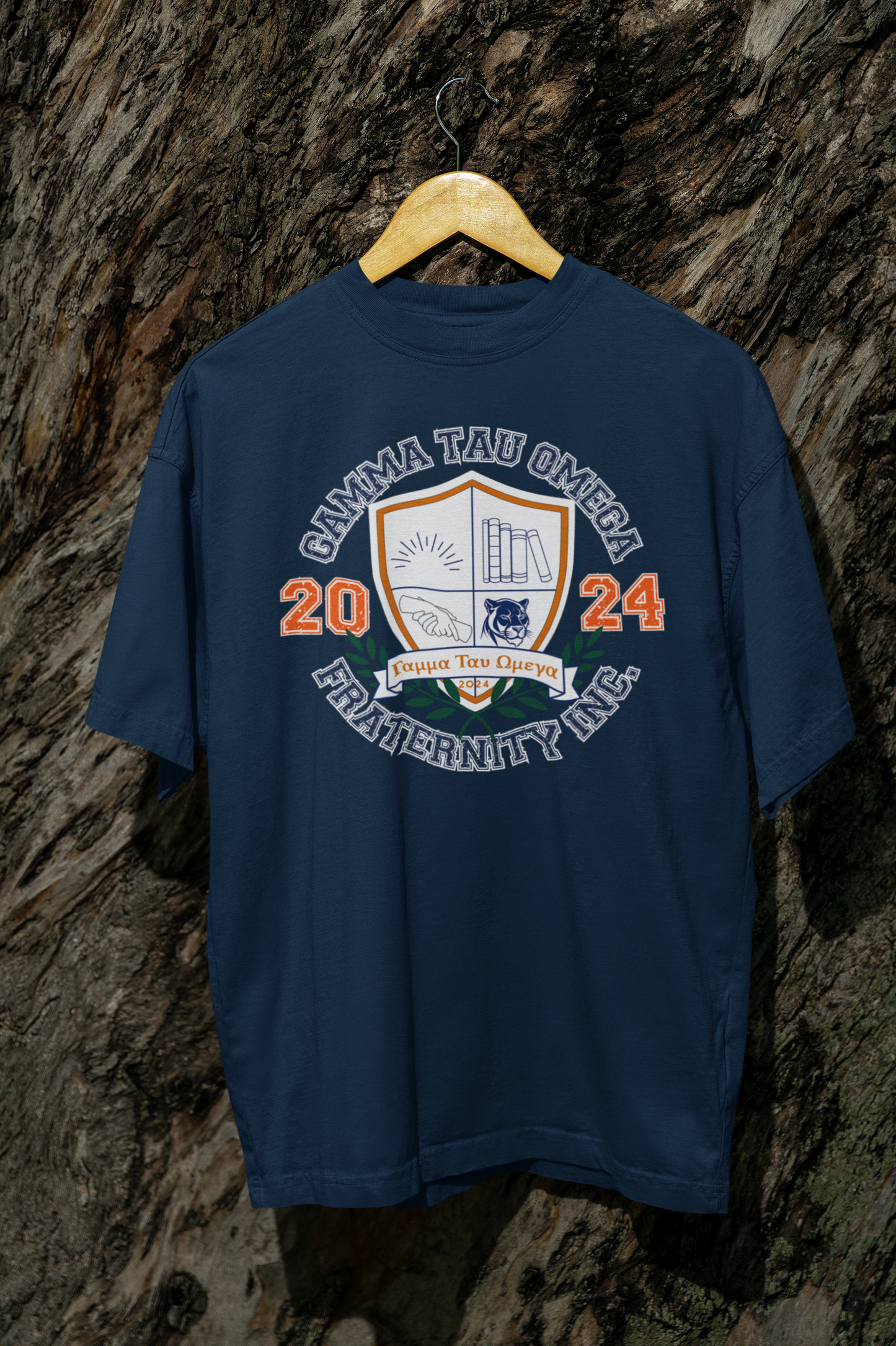 Gamma Tau Omega Fraternity, Inc. - Omega Tau Crest T-shirt