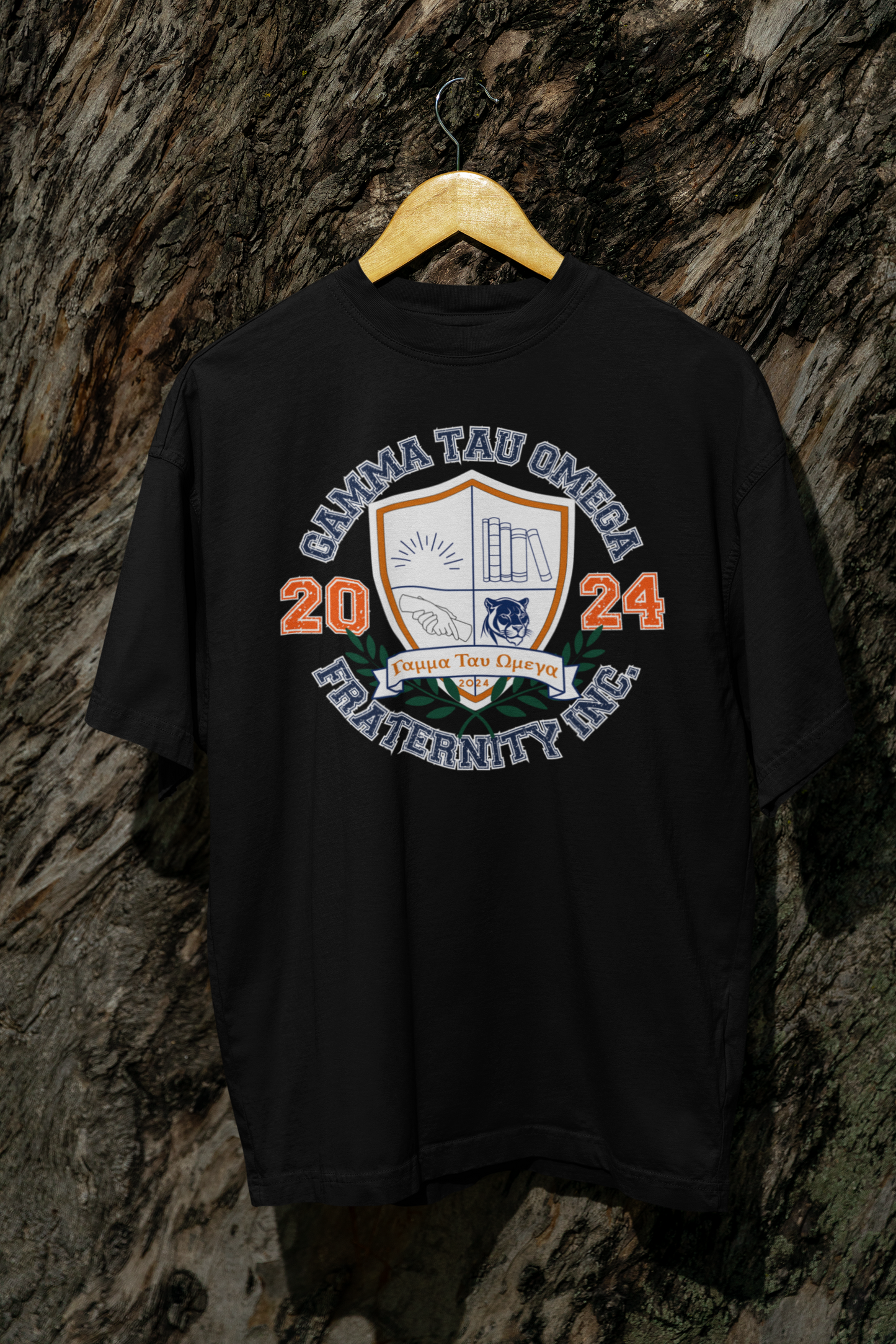 Gamma Tau Omega Fraternity, Inc. - Omega Tau Crest T-shirt
