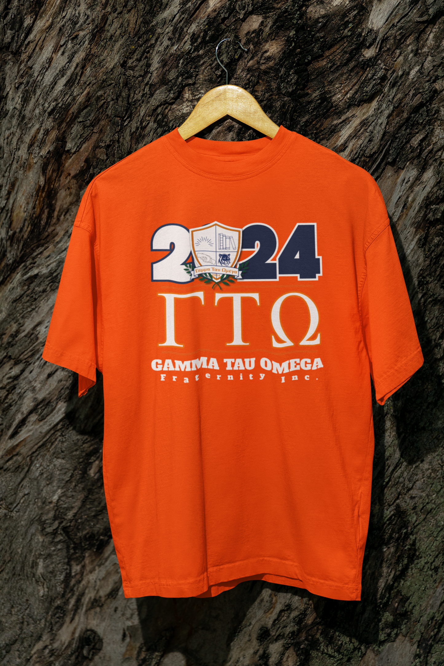 Gamma Tau Omega Fraternity, Inc. - 2024 Crest T-shirt