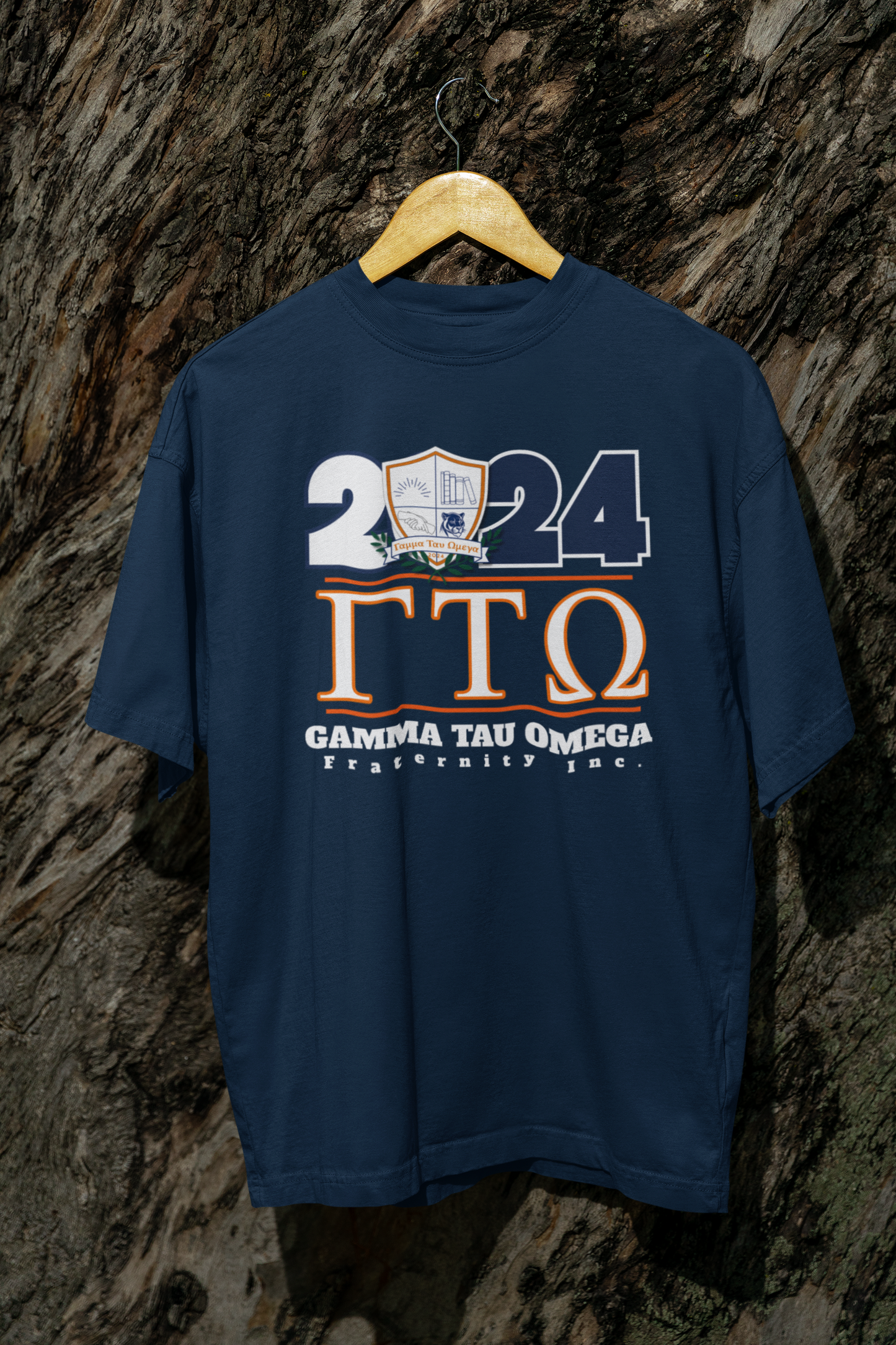 Gamma Tau Omega Fraternity, Inc. - 2024 Crest T-shirt