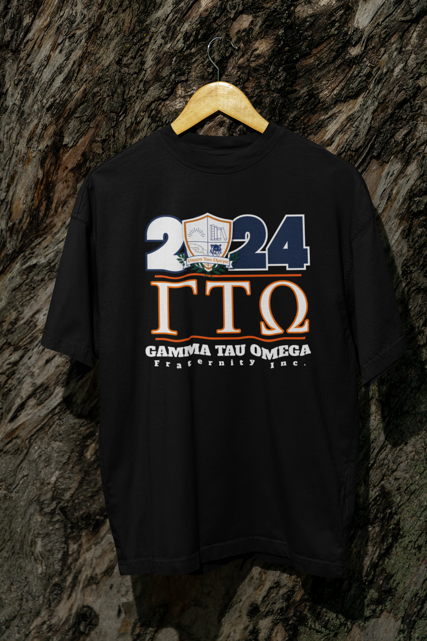 Gamma Tau Omega Fraternity, Inc. - 2024 Crest T-shirt
