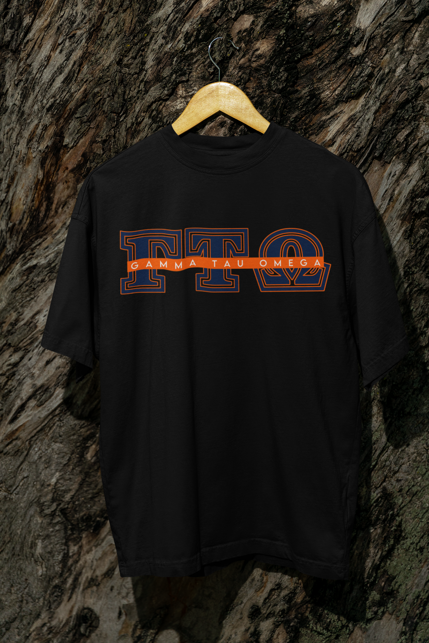 Gamma Tau Omega Fraternity, Inc. - GTO Block letters T-shirt