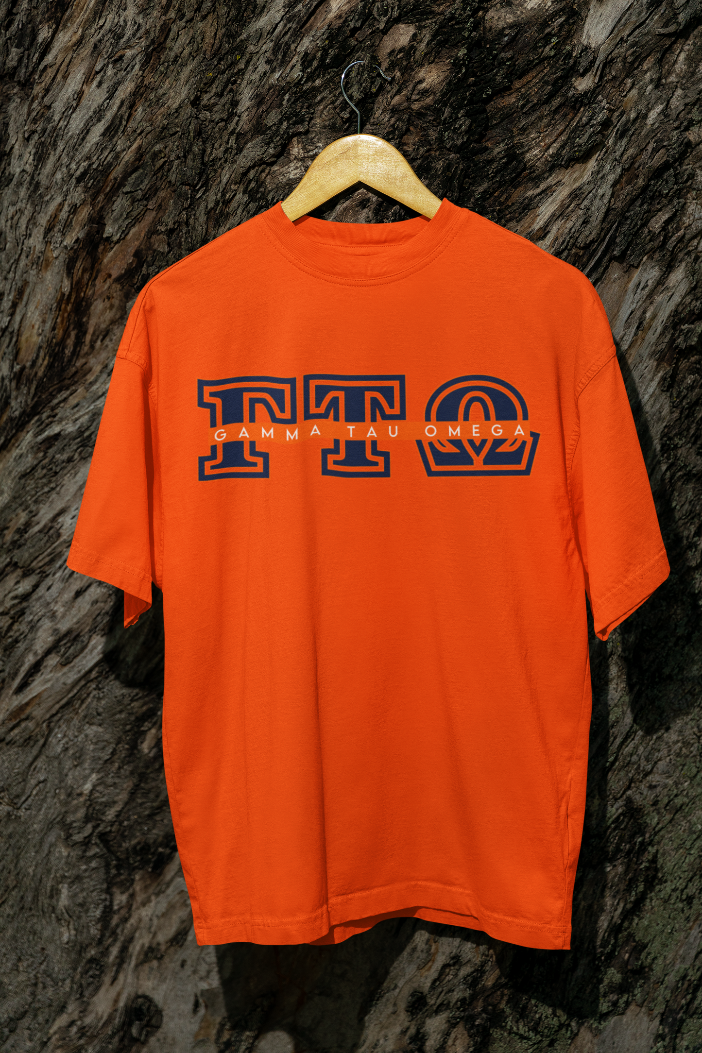 Gamma Tau Omega Fraternity, Inc. - GTO Block letters T-shirt