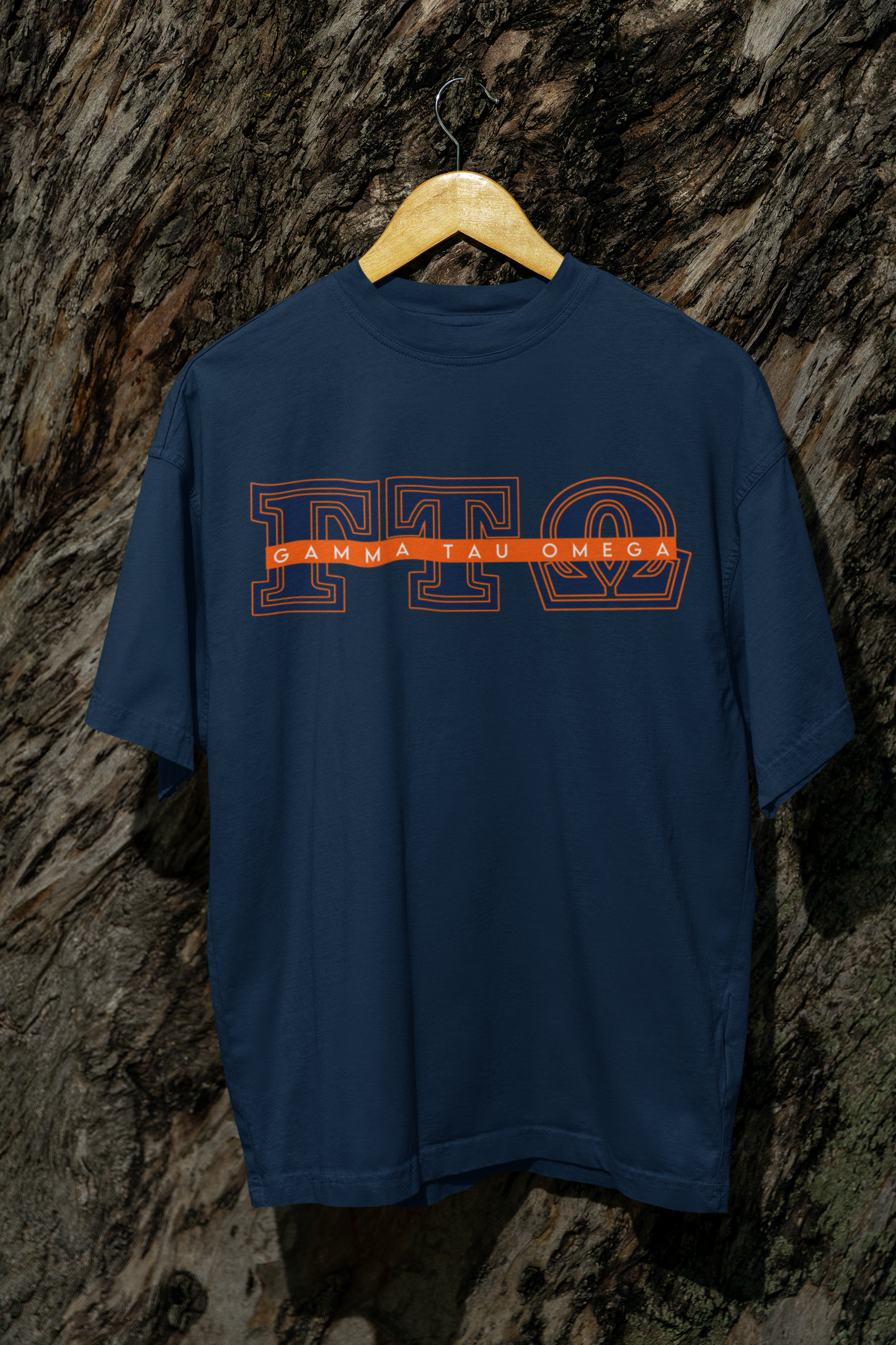 Gamma Tau Omega Fraternity, Inc. - GTO Block letters T-shirt