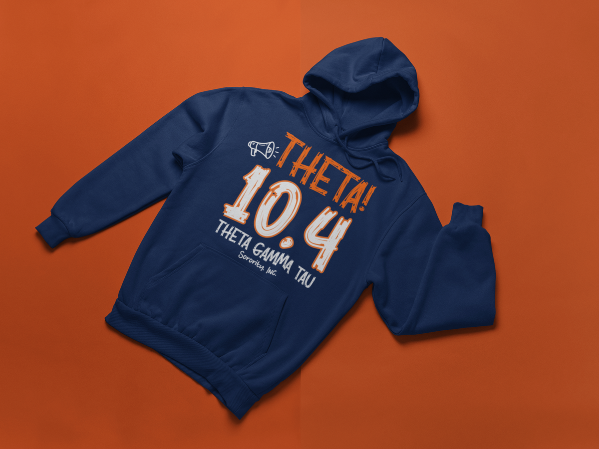 Theta Gamma Tau Sorority Inc - Theta 10.4 Hoodie