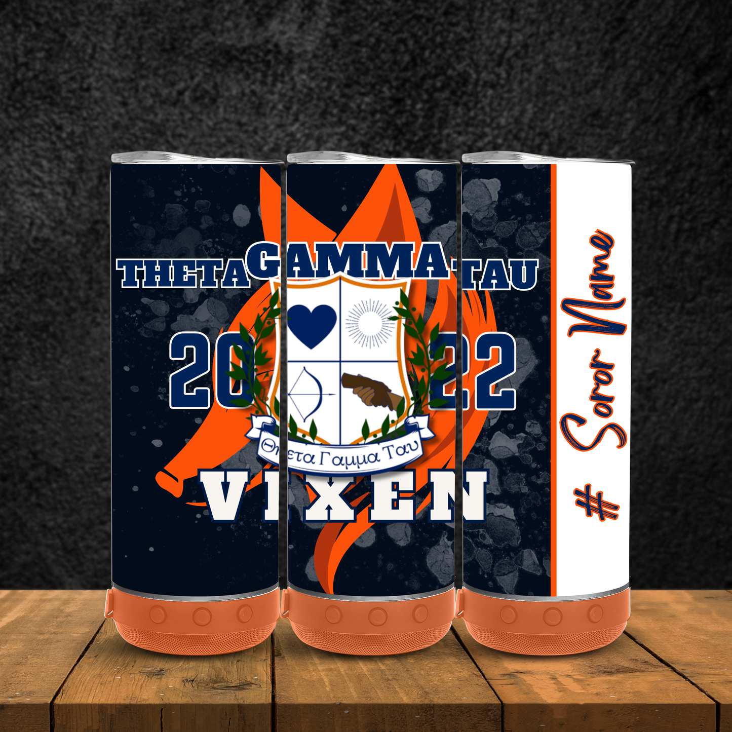 Theta Gamma Tau Sorority Inc. - Speaker Tumblers