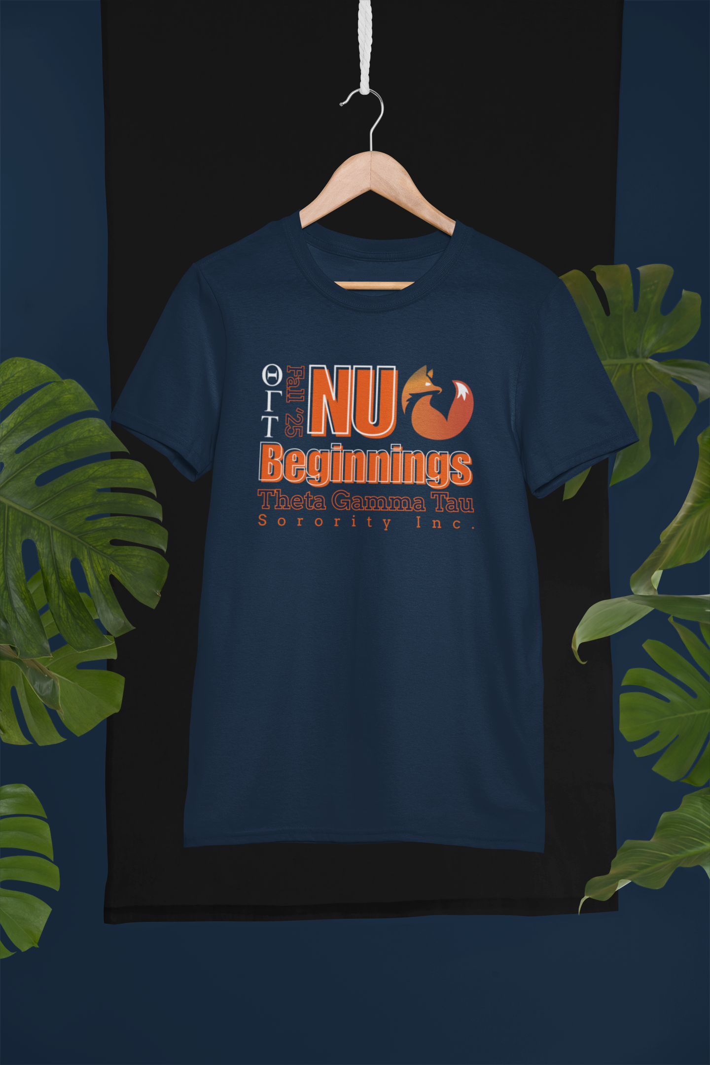 Theta Gamma Tau - Rep Your Line T-shirt