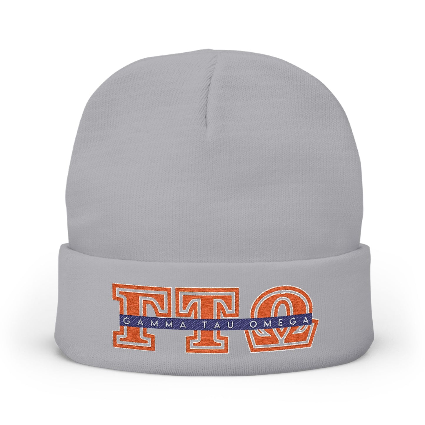 Gamma Tau Omega - Embroidered Monogram Beanie