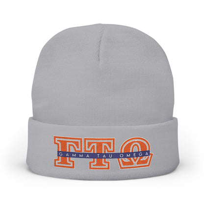 Gamma Tau Omega - Embroidered Monogram Beanie