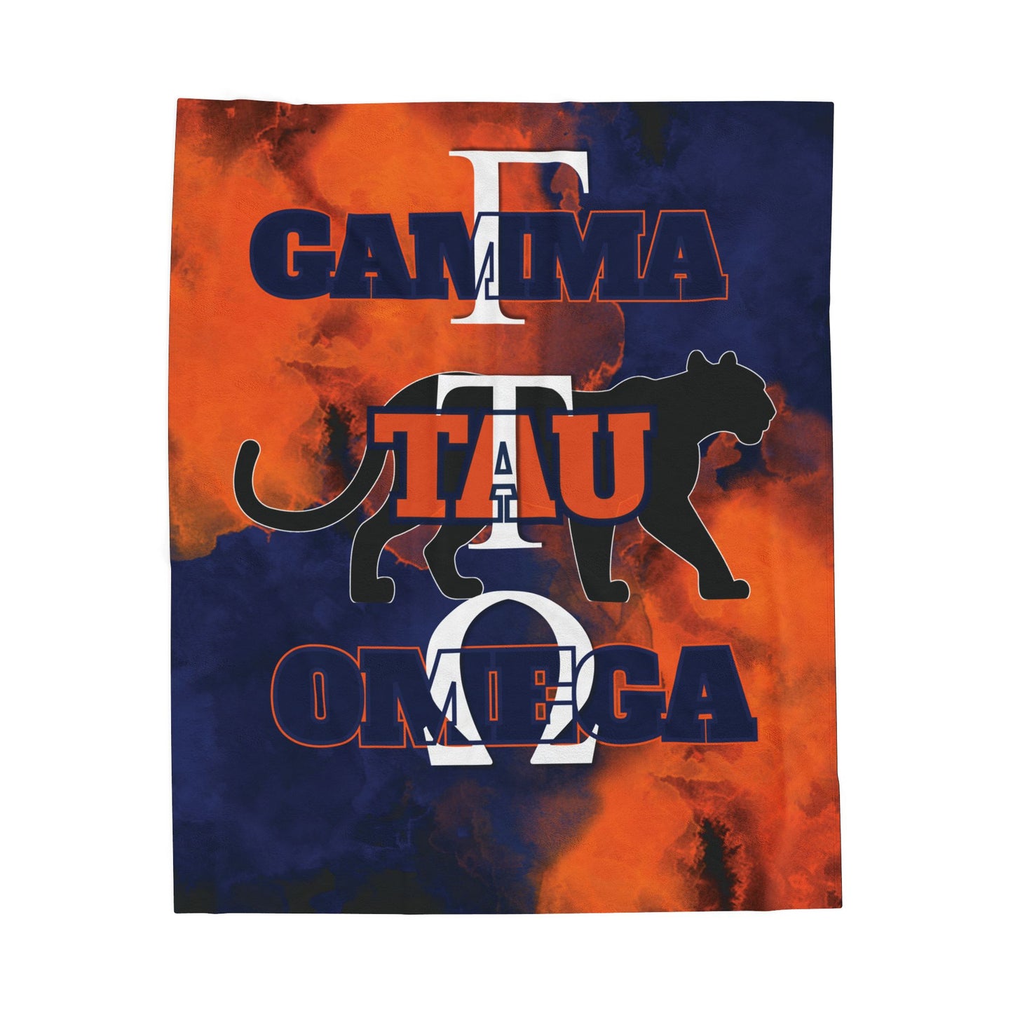 Gamma Tau Omega Plush Blanket
