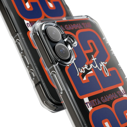 Theta Gamma Tau Twenty 22 iPhone Case
