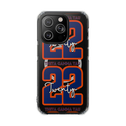 Theta Gamma Tau Twenty 22 iPhone Case