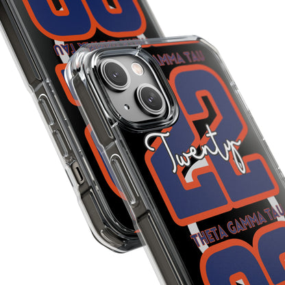 Theta Gamma Tau Twenty 22 iPhone Case