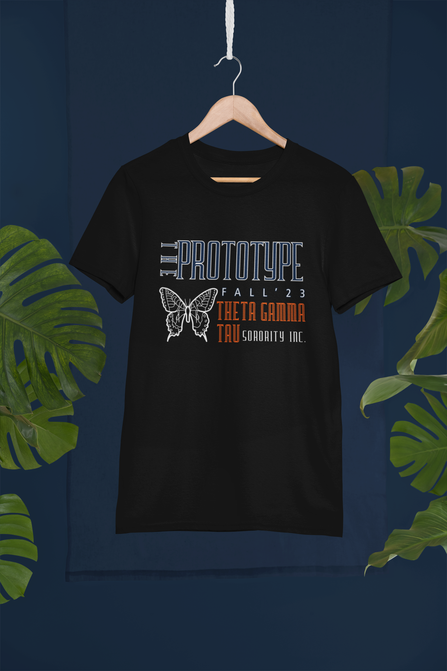 Theta Gamma Tau - Rep Your Line T-shirt