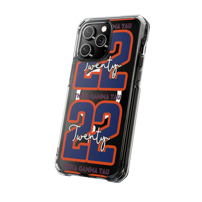 Theta Gamma Tau Twenty 22 iPhone Case