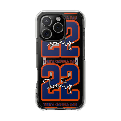 Theta Gamma Tau Twenty 22 iPhone Case