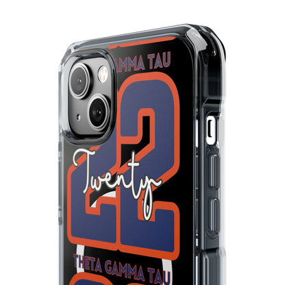 Theta Gamma Tau Twenty 22 iPhone Case