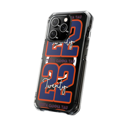 Theta Gamma Tau Twenty 22 iPhone Case