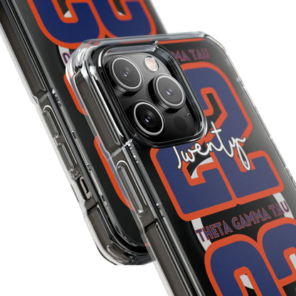 Theta Gamma Tau Twenty 22 iPhone Case
