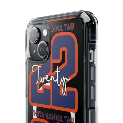 Theta Gamma Tau Twenty 22 iPhone Case