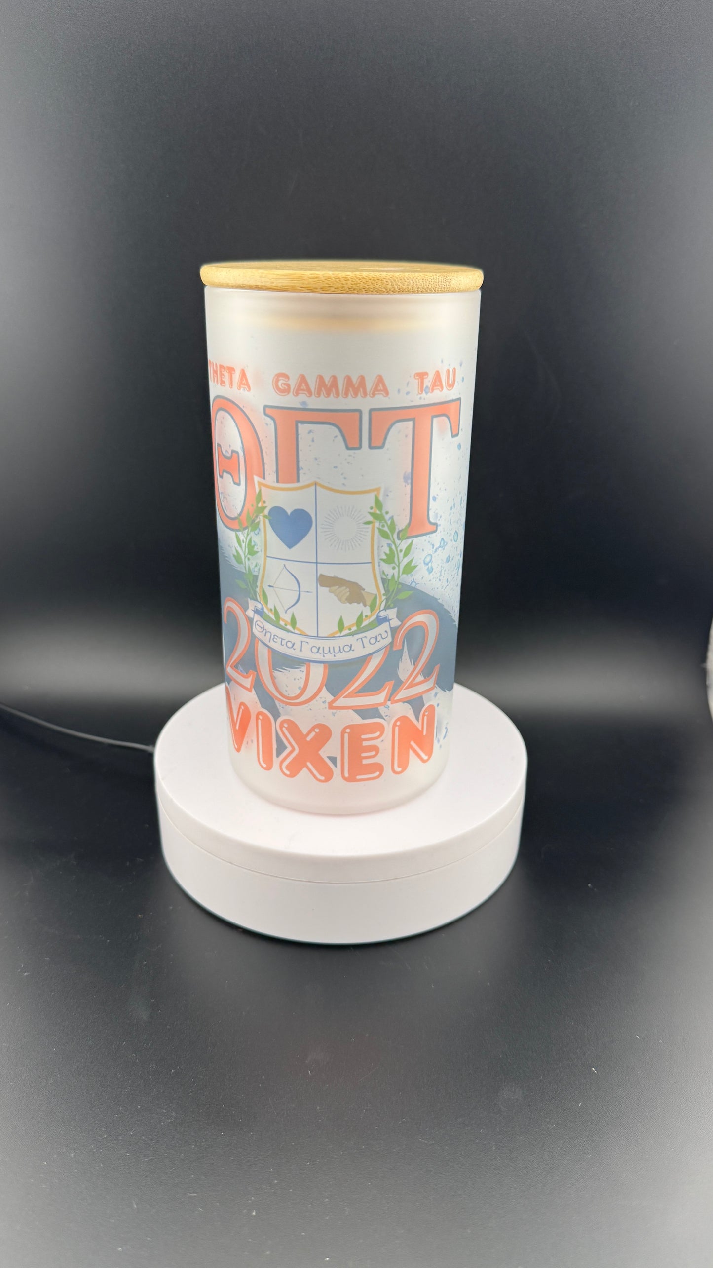 Theta Gamma Tau - Frosted Beer Mug