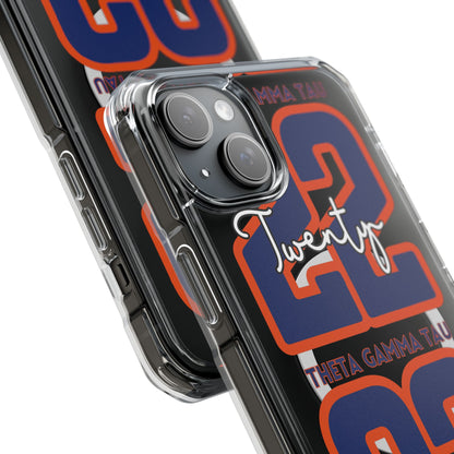 Theta Gamma Tau Twenty 22 iPhone Case